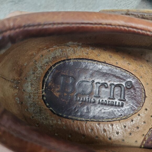 Born Shoes Mens Size 9 Brown Leather Fisherman Sandals *Read* main image 11